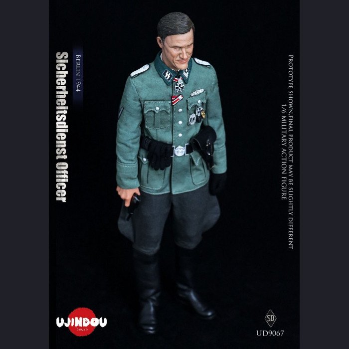 UJINDOU - Sicherheitsdienst (SD) Officer - World War II (WWII) Historical Figure