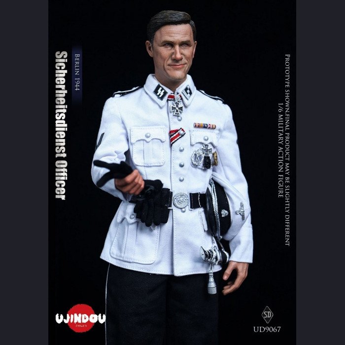 UJINDOU - Sicherheitsdienst (SD) Officer - World War II (WWII) Historical Figure