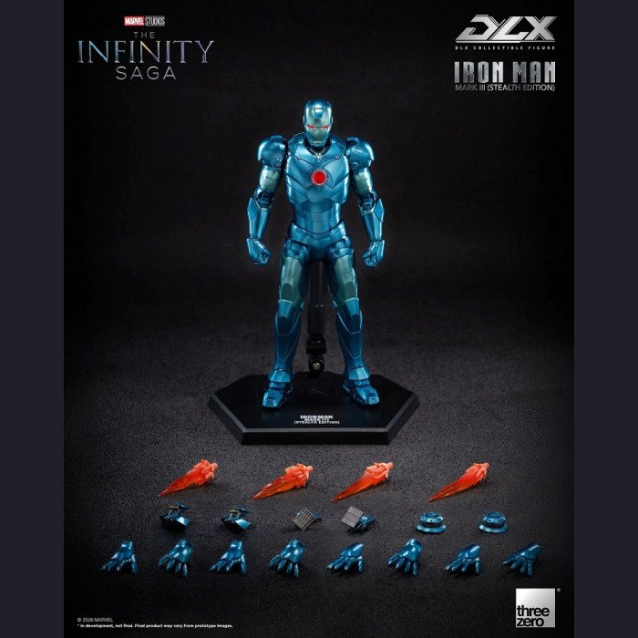 Threezero - Iron Man Mark 3 Stealth Version - Marvel Iron Man