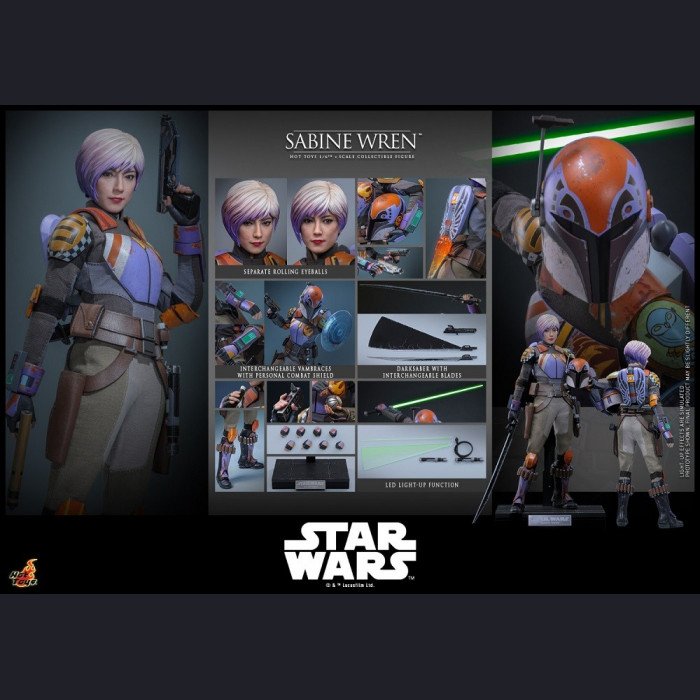 Hot Toys - Sabine Wren - Star Wars: Rebels