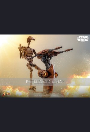Hot Toys - Battle Droid & STAP - Star Wars Episode I: The Phantom Menace