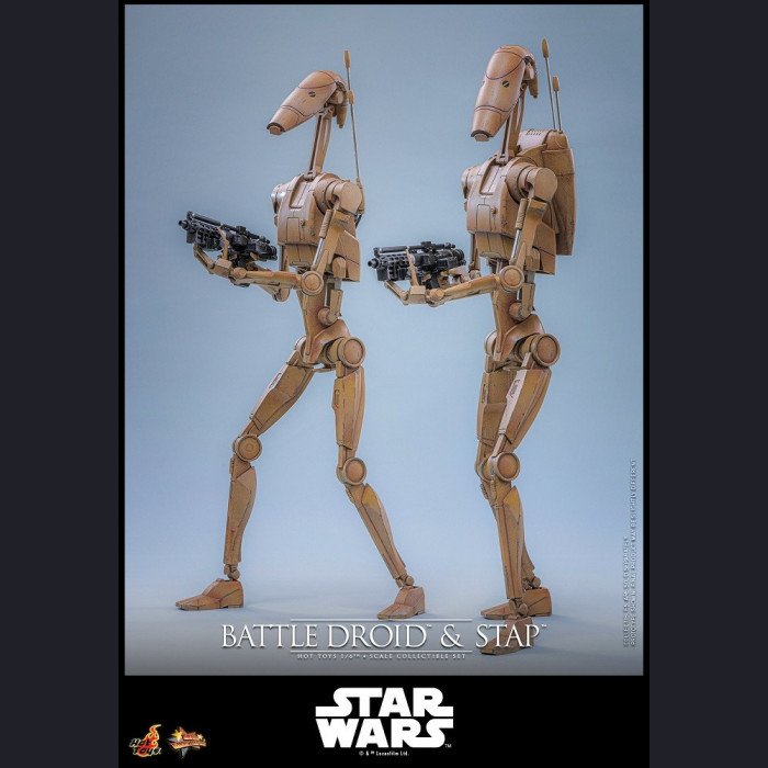Hot Toys - Battle Droid & STAP - Star Wars Episode I: The Phantom Menace