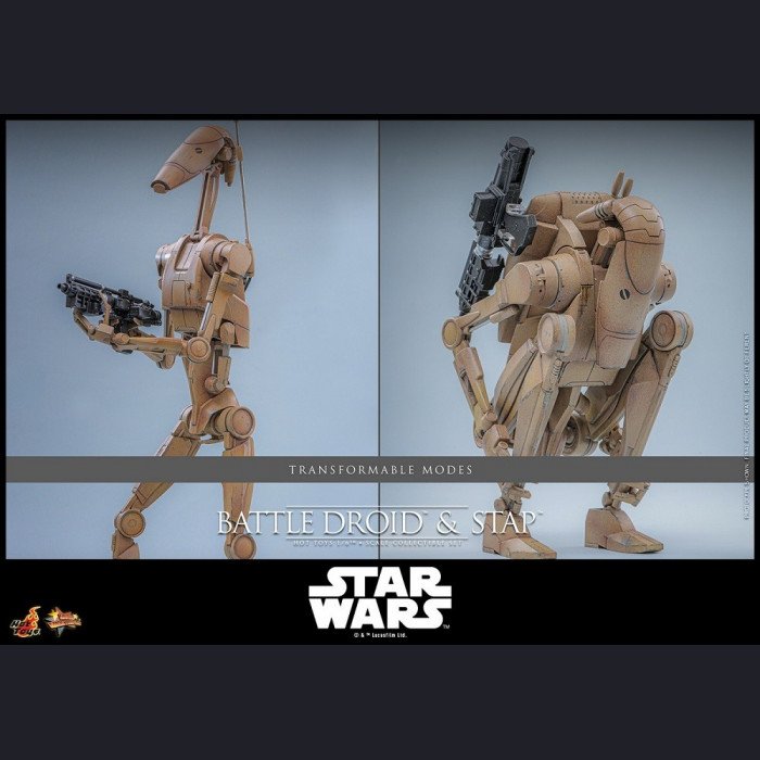 Hot Toys - Battle Droid & STAP - Star Wars Episode I: The Phantom Menace
