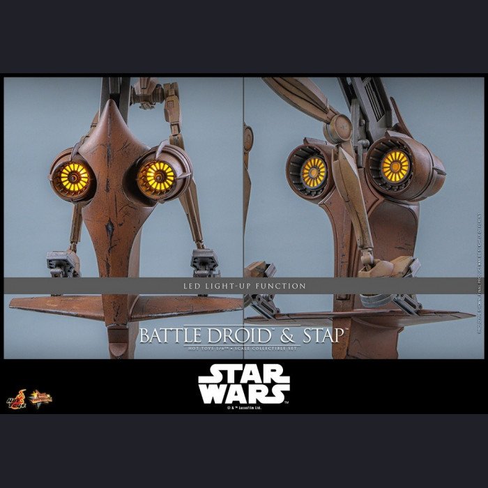 Hot Toys - Battle Droid & STAP - Star Wars Episode I: The Phantom Menace