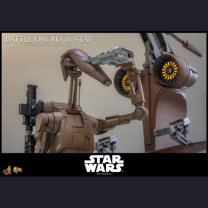 Hot Toys - Battle Droid & STAP - Star Wars Episode I: The Phantom Menace
