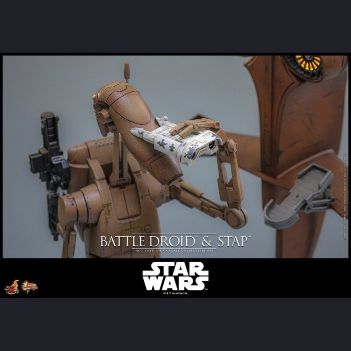 Hot Toys - Battle Droid & STAP - Star Wars Episode I: The Phantom Menace