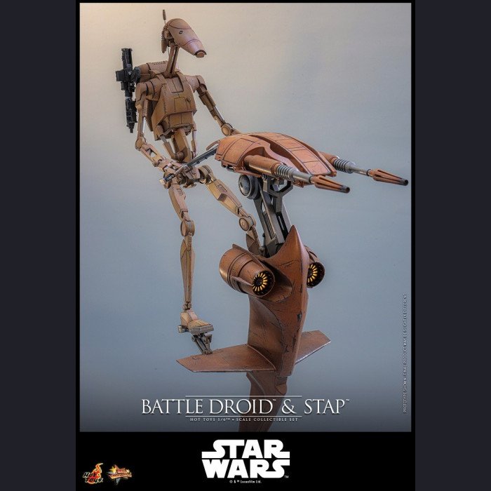 Hot Toys - Battle Droid & STAP - Star Wars Episode I: The Phantom Menace