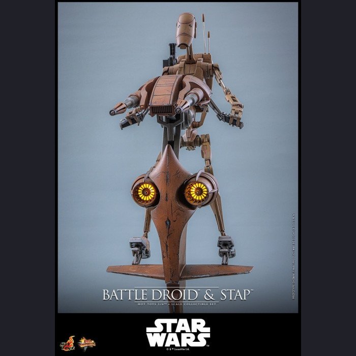 Hot Toys - Battle Droid & STAP - Star Wars Episode I: The Phantom Menace