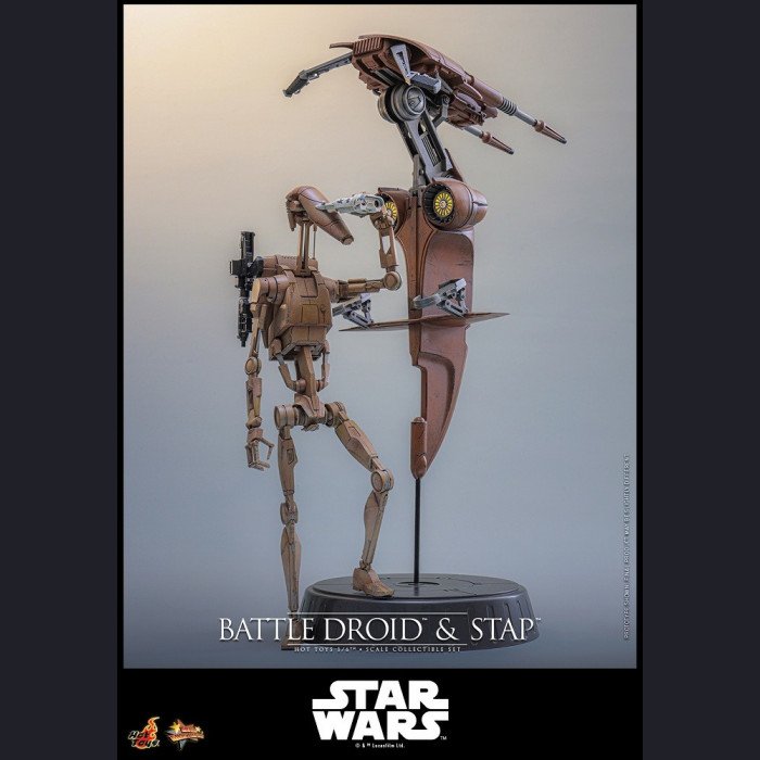Hot Toys - Battle Droid & STAP - Star Wars Episode I: The Phantom Menace