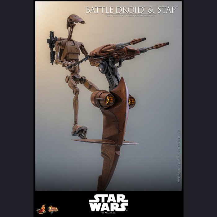 Hot Toys - Battle Droid & STAP - Star Wars Episode I: The Phantom Menace