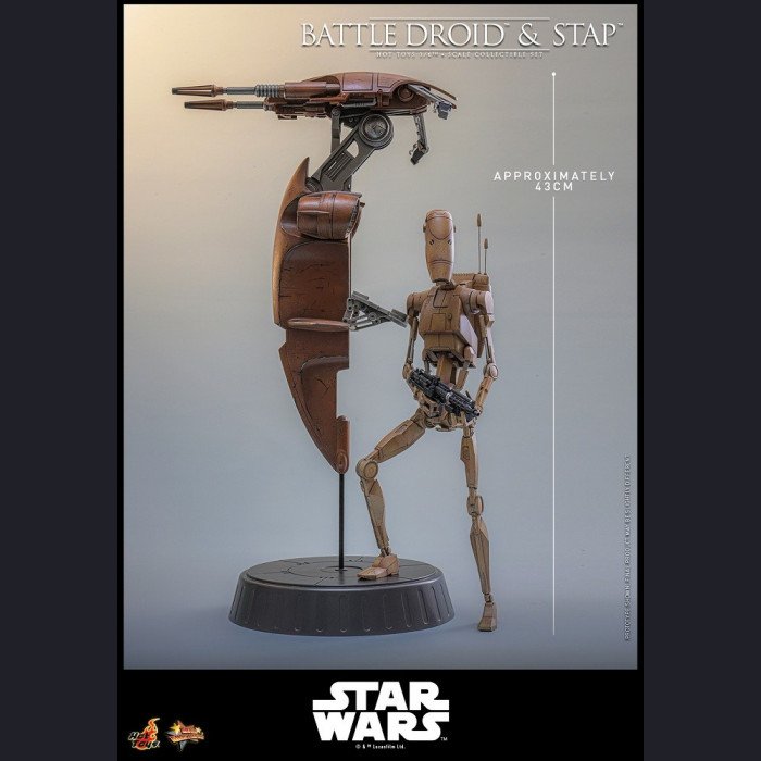 Hot Toys - Battle Droid & STAP - Star Wars Episode I: The Phantom Menace