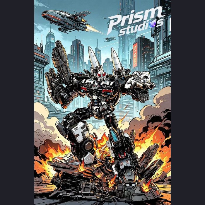 Prism Studios - Police Car - Transformers
