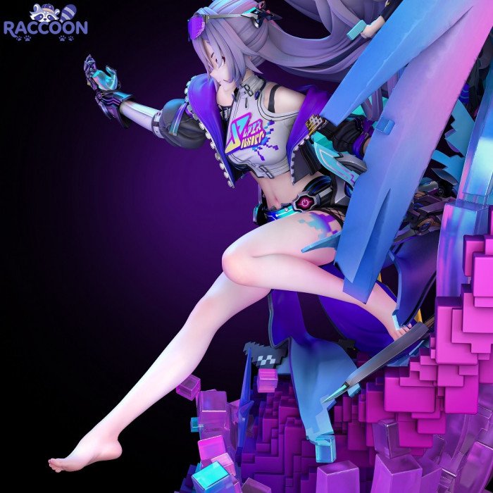 Raccoon Studio - Silver Wolf - Wolf Lord Silver Wolf GK Statue