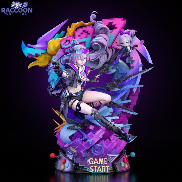 Raccoon Studio - Silver Wolf - Wolf Lord Silver Wolf GK Statue
