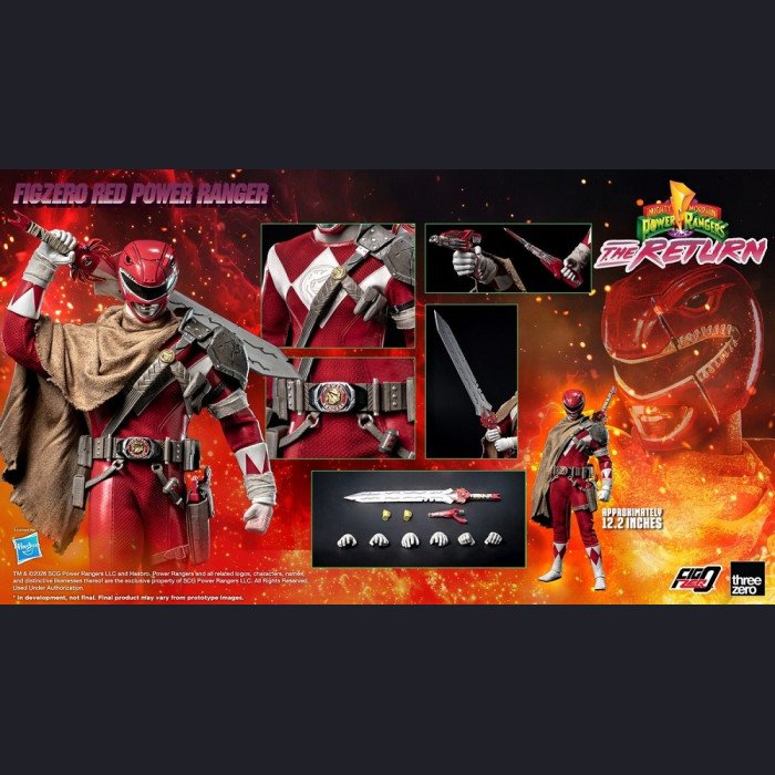Threezero - Red Ranger - Mighty Morphin Power Rangers: Reunion