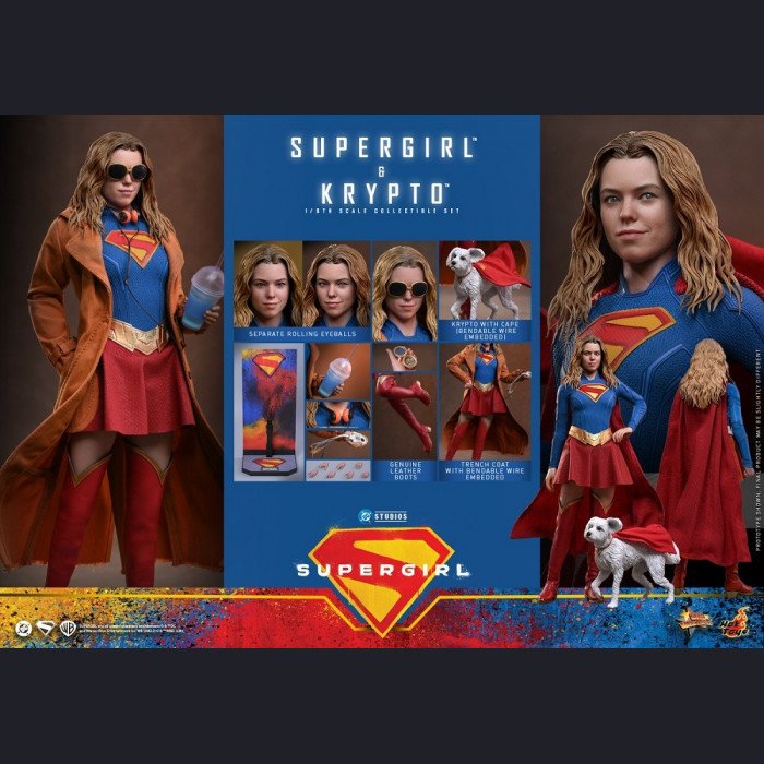 Hot Toys - Supergirl & Krypto - Supergirl