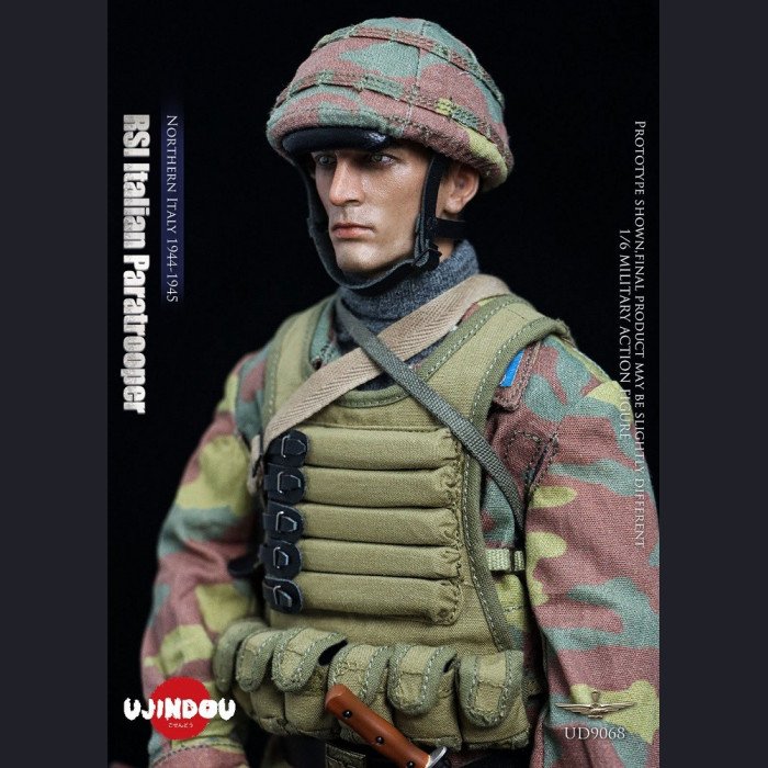 UJINDOU - RSI Paratrooper, Northern Italy 1944-1945 - WWII Military Series 