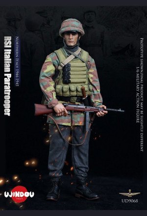UJINDOU - RSI Paratrooper, Northern Italy 1944-1945 - WWII Military Series 