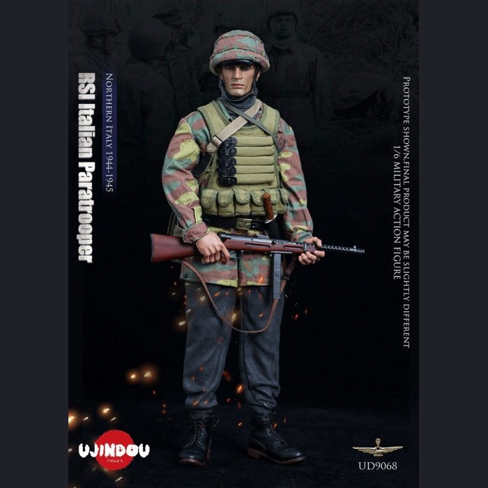 UJINDOU - RSI Paratrooper, Northern Italy 1944-1945 - WWII Military Series 