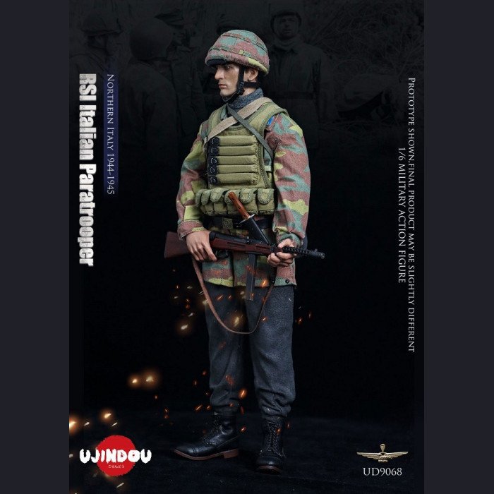 UJINDOU - RSI Paratrooper, Northern Italy 1944-1945 - WWII Military Series 