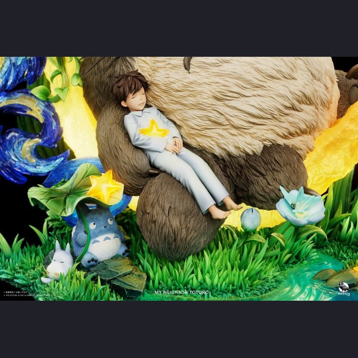 Raven Studio - Totoro - My Neighbor Totoro Under Starry Sky