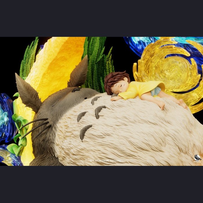 Raven Studio - Totoro - My Neighbor Totoro Under Starry Sky