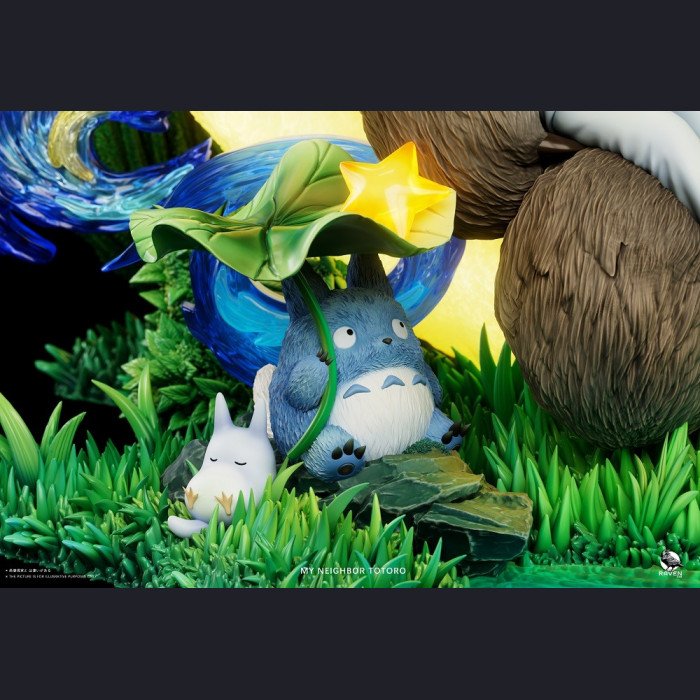 Raven Studio - Totoro - My Neighbor Totoro Under Starry Sky