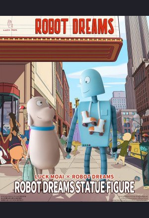 LUCK MOAI × Robot Dreams - Dog & Robot(Large Version) - Robot Dreams