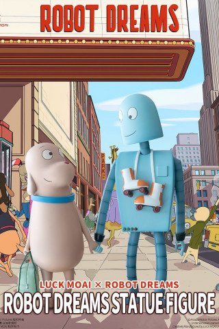 LUCK MOAI × Robot Dreams - Dog & Robot(Large Version) - Robot Dreams