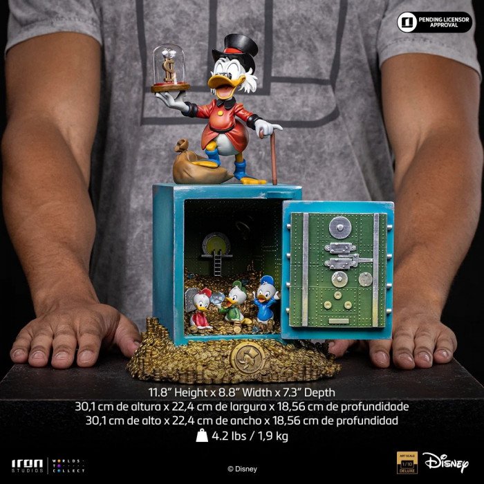 Iron Studios - Scrooge McDuck(Group Version) - DuckTales