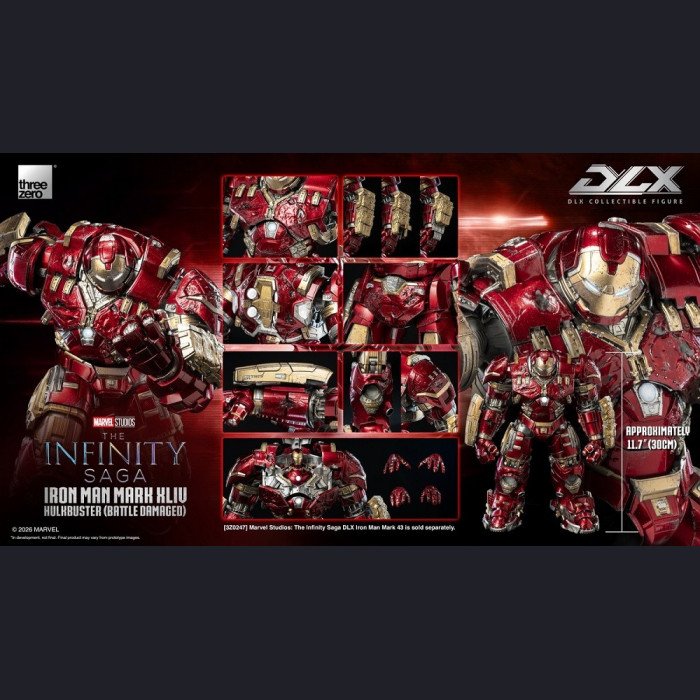 Threezero - Iron Man Mark 44 Hulkbuster - Marvel Cinematic Universe