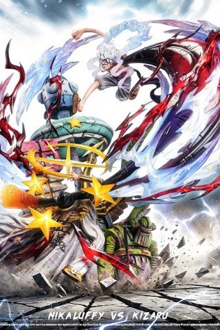 Tengkong Studio - Nika Luffy&Kizaru / Borsalino - One Piece