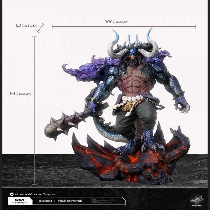 Domineering Studio - Kaido, King of the Beasts - One Piece