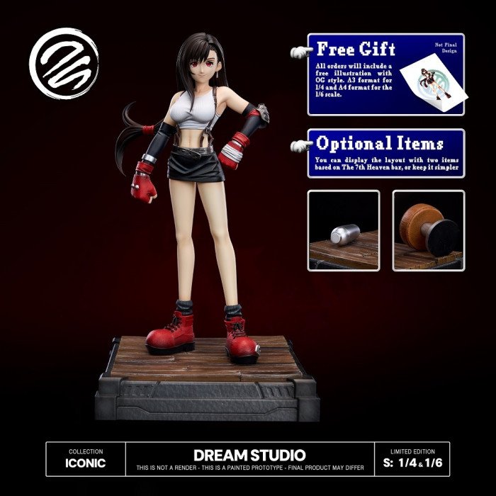 Dream Studio - OG Tifa - Final Fantasy VII