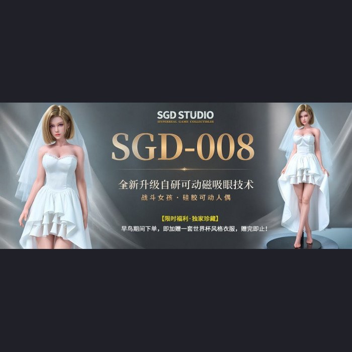 SGD Studio - Blonde Battle Girl - Battle Gir