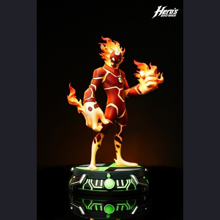 Hero's Entrance - Heatblast - Ben 10: Classic