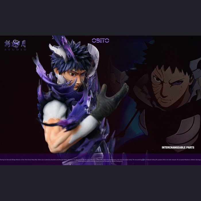Zhan Yue Studio - Obito Uchiha - White Mask Kamui - Naruto