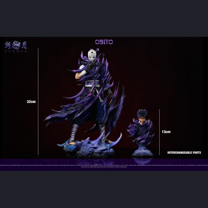 Zhan Yue Studio - Obito Uchiha - White Mask Kamui - Naruto