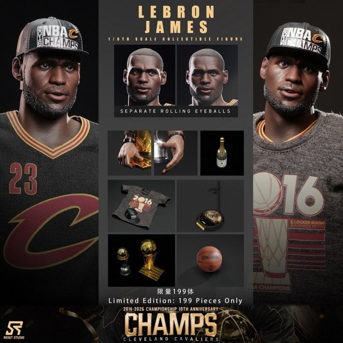 ResetStudio - LeBron James - Championship Knight LeBron James 10th Anniversary Edition