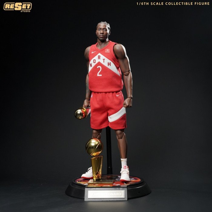 ResetStudio - Kawhi Leonard - Raptors Championship Kawhi Leonard Double Head Sculpt Edition