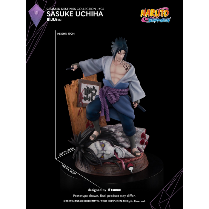 Tsume BIJUtsu - Uchiha Sasuke - Naruto Shippuden