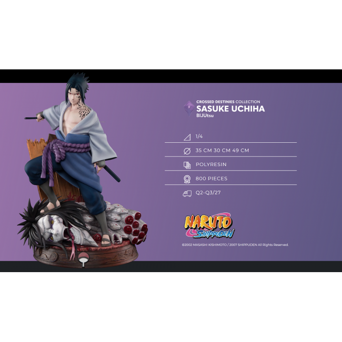 Tsume BIJUtsu - Uchiha Sasuke - Naruto Shippuden