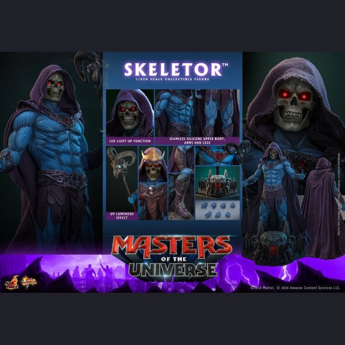 Hot Toys - Skeletor - Masters of the Universe: Rise of He-Man