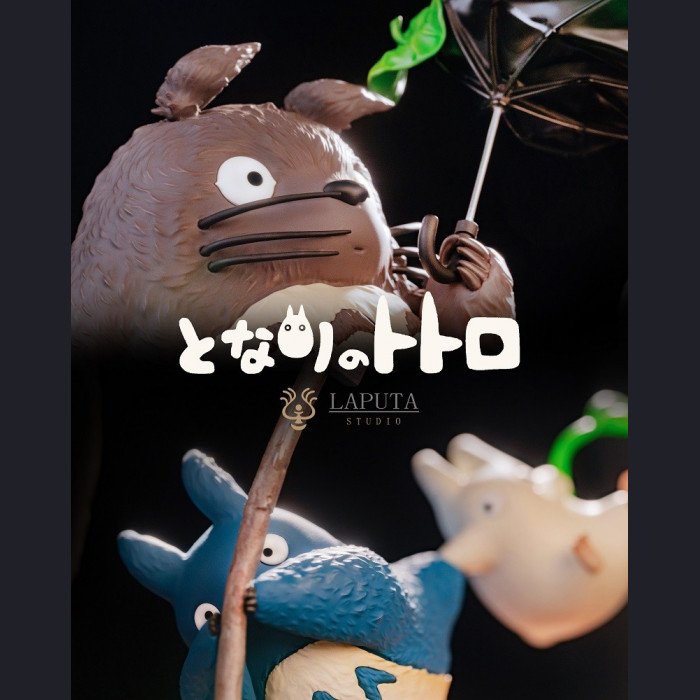 LAPUTA-studio - Totoro - My Neighbor Totoro Art Ornament