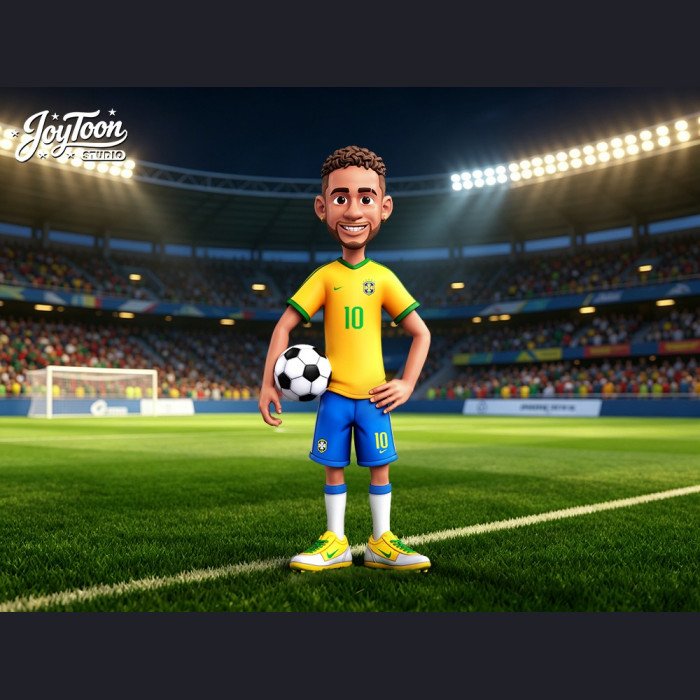 Joy Toon studio - Messi&Cristiano Ronaldo&Neymar - World Cup Final Dance