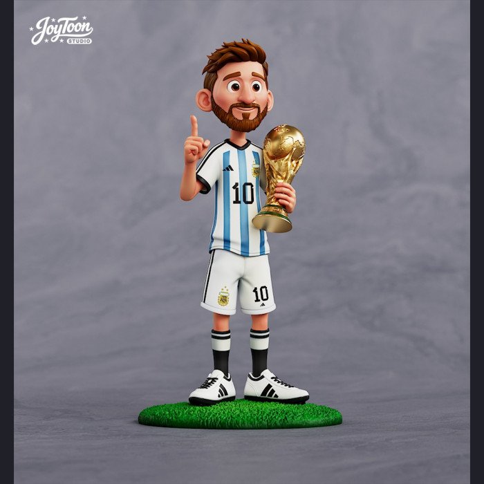 Joy Toon studio - Messi&Cristiano Ronaldo&Neymar - World Cup Final Dance