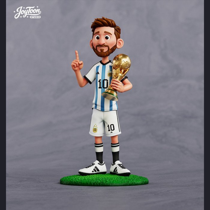 Joy Toon studio - Messi&Cristiano Ronaldo&Neymar - World Cup Final Dance
