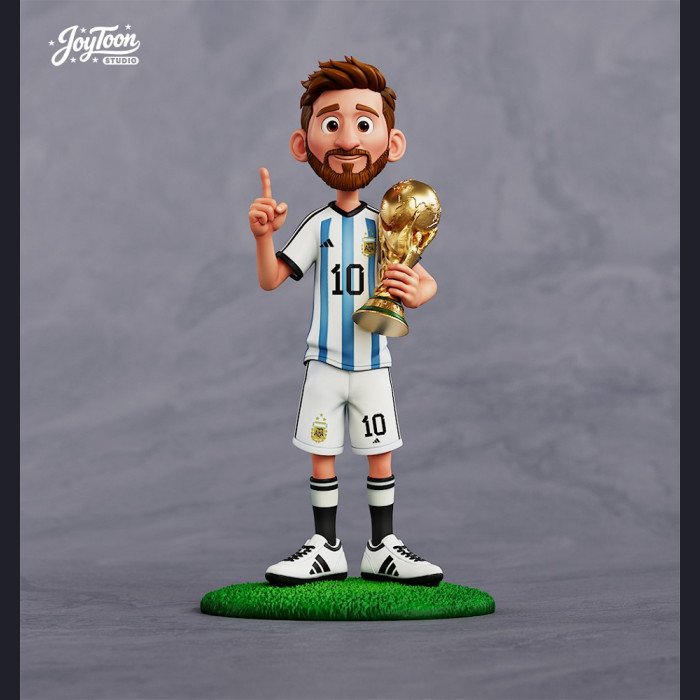 Joy Toon studio - Messi&Cristiano Ronaldo&Neymar - World Cup Final Dance