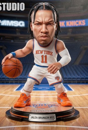 M3 Studio - Jalen Brunson - NBA King of New York Chibi Figure