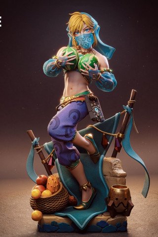 ANE Studio - Link - The Legend of Zelda Gerudo Outfit Link Statue